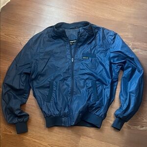 Members Only Navy Lightweight Bomber Jacket